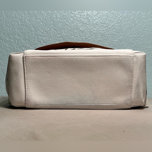 DANIELLE NICOLE X STAR WARS Mandalorian Tan & White Faux Leather Mini Backpack - Picture 8 of 15